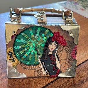 Romeo Roma Vintage Handmade Triangle Cigar Purse